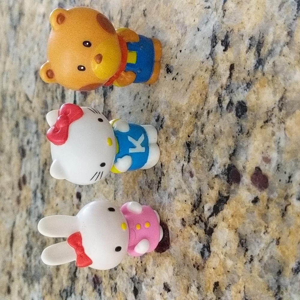 Bundle of four Rare Vintage Sanrio Hello Kitty toys